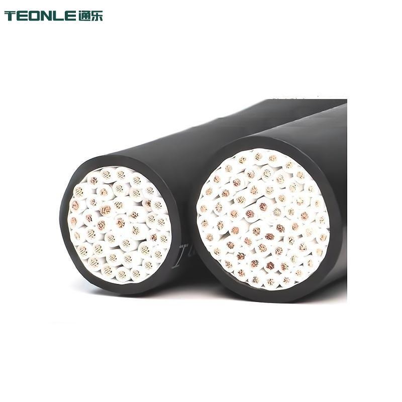 純銅TPU高柔機(jī)器人動(dòng)力拖拉電纜