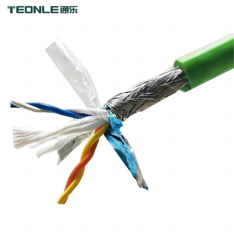 cat5e cat6 工業(yè)網(wǎng)線8芯雙絞雙屏蔽超五/六類Profinet監(jiān)控以太網(wǎng)線