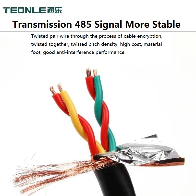無氧純銅高柔屏蔽信號線RVVSP雙絞線纜