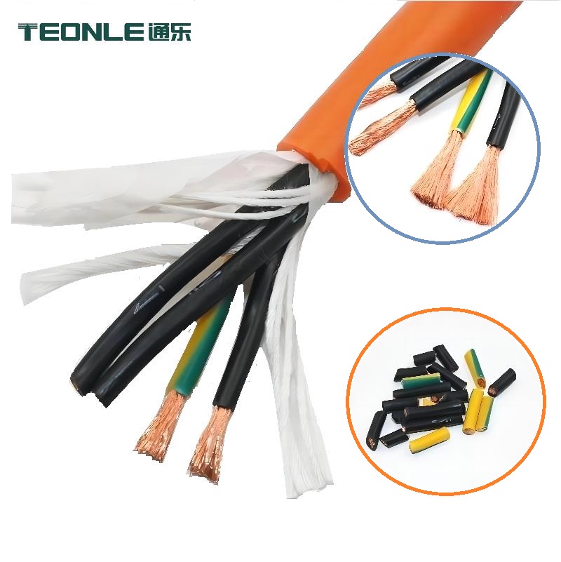 TRVV combination tow chain cable