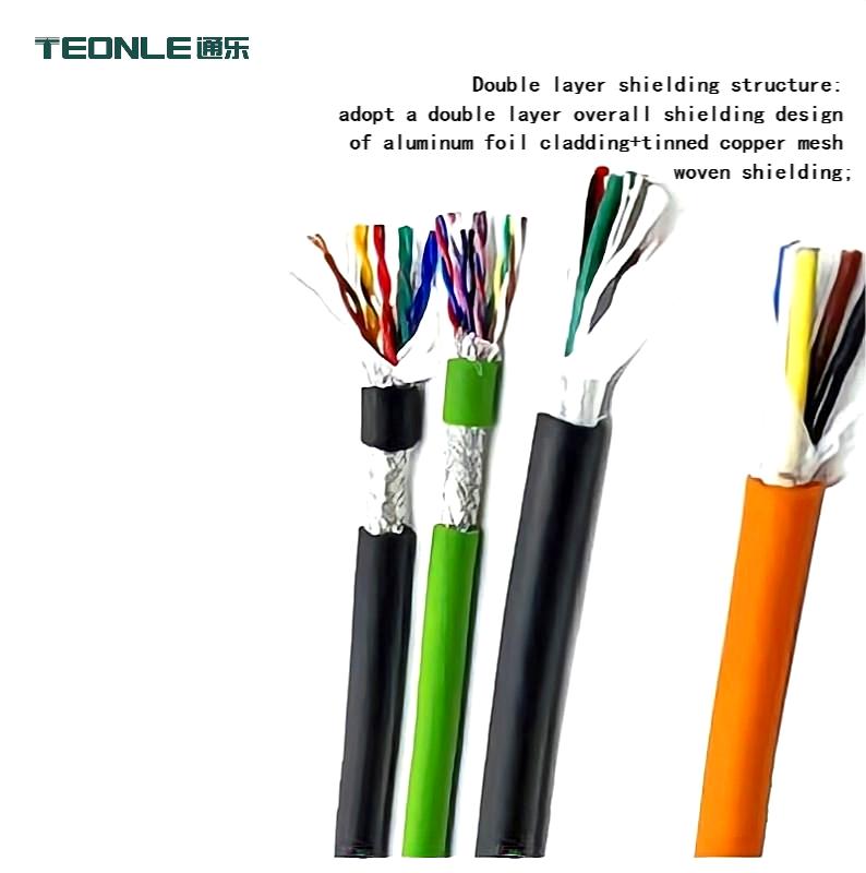 Servo shield drive high flexible cable