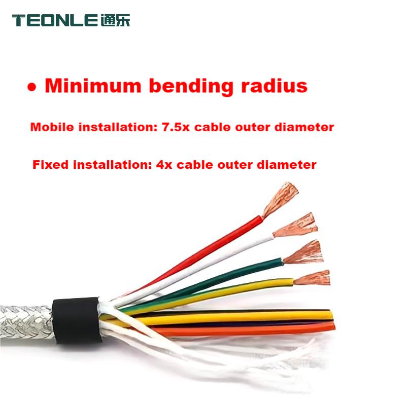 (economical bending resistant)High flexible shielded cable TRVVP